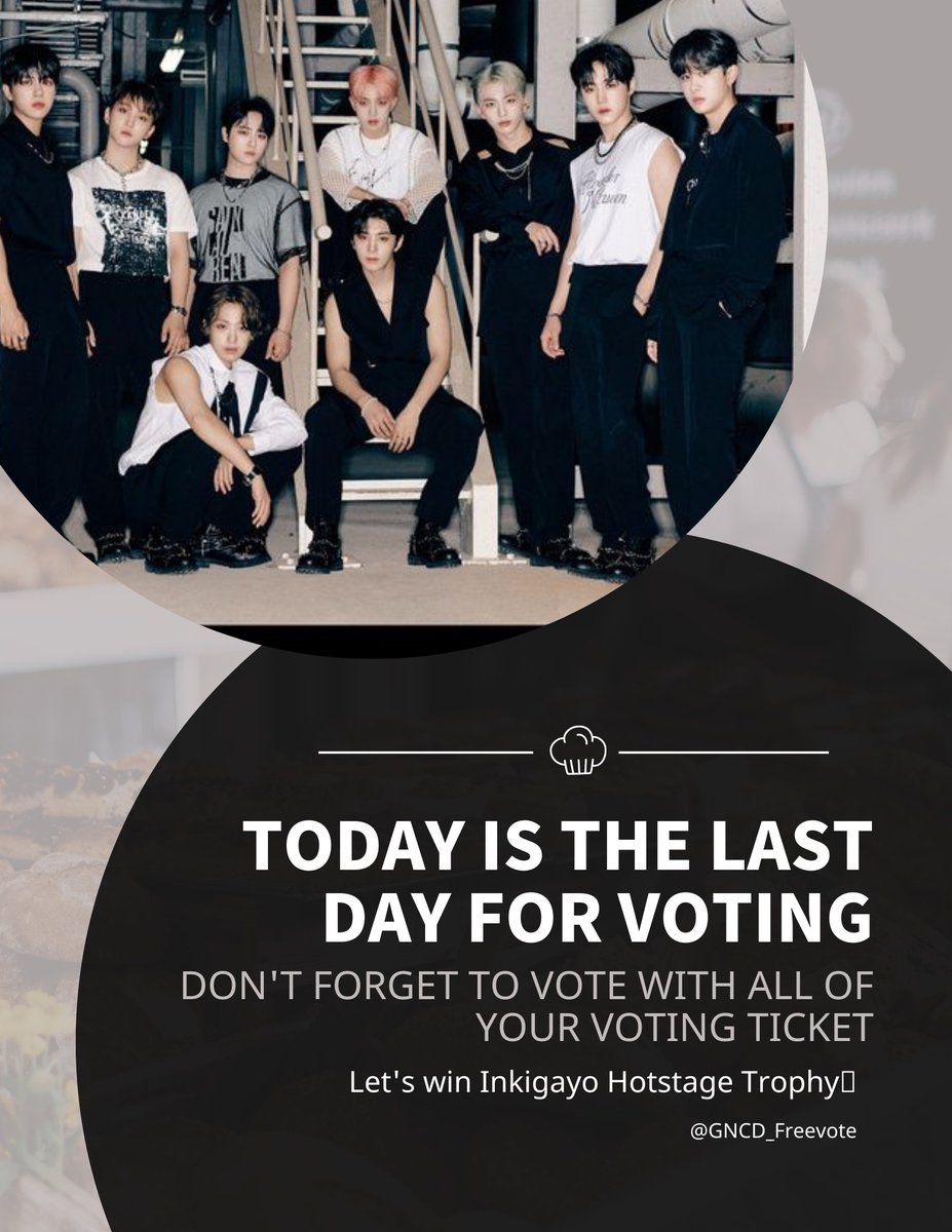 GNCD_Freevote's tweet photo. [📢]

Today is the last day for voting in Freevote. Make sure you use 5 votes for today. Let's put all the accounts and hearts we have. You also can buy ticket voting from the seller on twitter😊 Cheer up until the end!~🏆❤ https://t.co/Y90Xs5bXwm