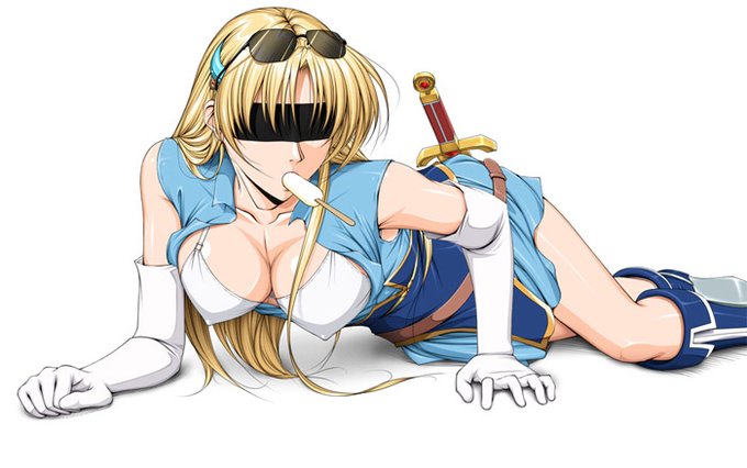 今日の一枚も昔描いた #ワーズワース の18禁同人漫画「がんばれシャロンちゃん3」の作業中の画像。
製品版に入ってる某コマの差分。
通常の服に追加の水着とサングラスとアイスクリームと目隠しと描いた物を全部突っ込んだ差分詰め合わせ。😑
へんてこだけど逆に意味不明で面白い...かなぁ?😅 