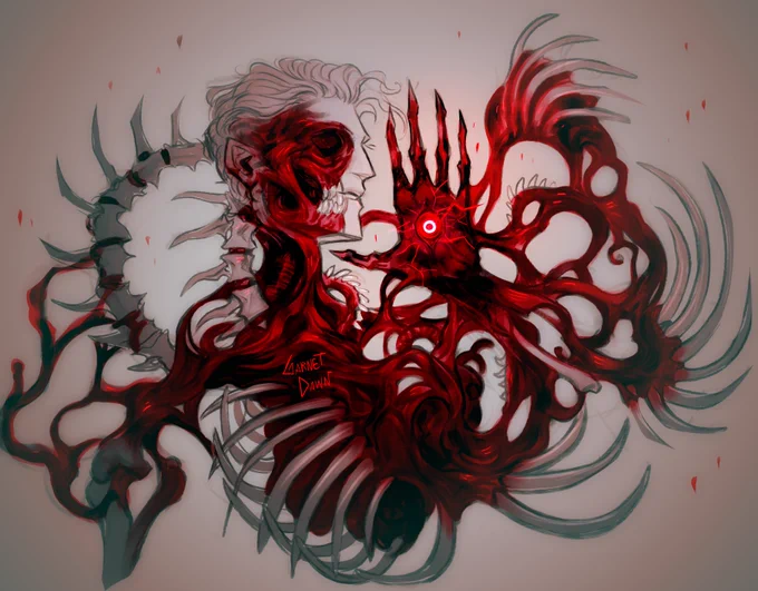  I'm Garnet, a brazillian artist focused on dark fantasy and character art~!  