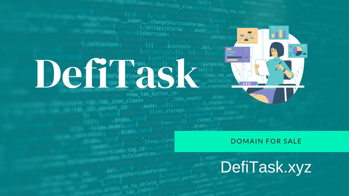 The domain DefiTask(.)xyz is For Sale

Buy it now: dan.com/buy-domain/def…
#domainname #domains #url  #metaverse #meta #nft #ai #branding #marketing #tech #digital #startup #startups #cryptocurrency #CryptoLegions #WorkFromHome #tasks #online #blockchains #blockchainproject