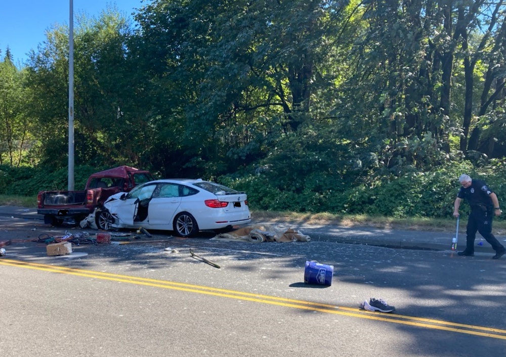 Renton Police Dept. on Twitter "One patient transported to hospital