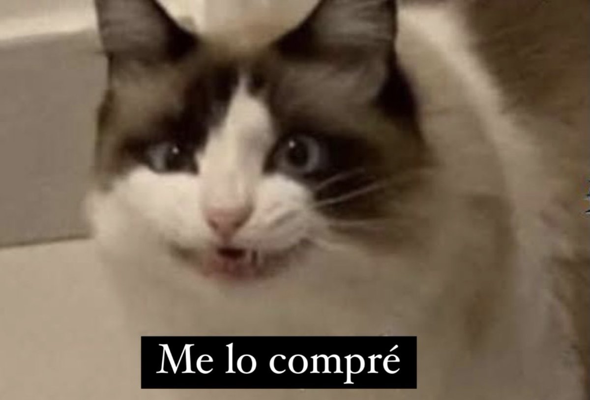 Guarromantico_'s tweet photo. “¿Será que me lo compro?”
Cerebro: No
Billetera: No
Universo: No
Yo: https://t.co/vKrg0E5pVm