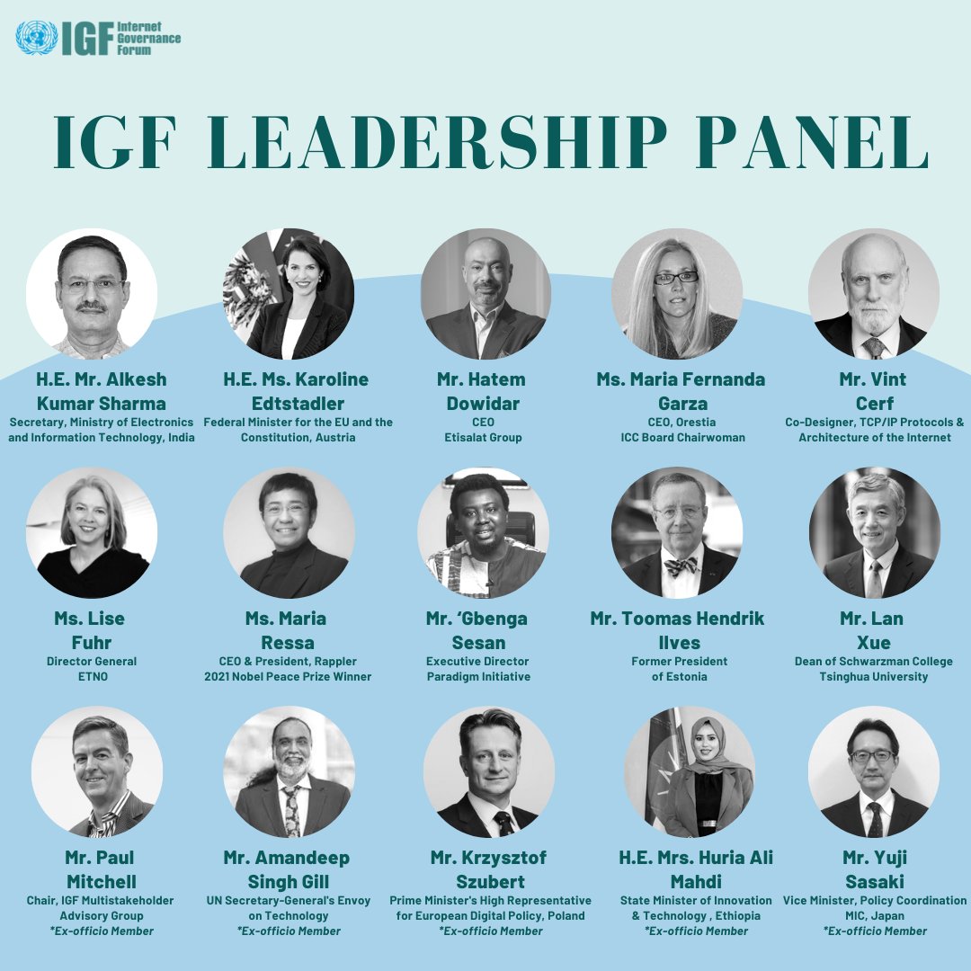 IGF - Internet Governance Forum tweet media