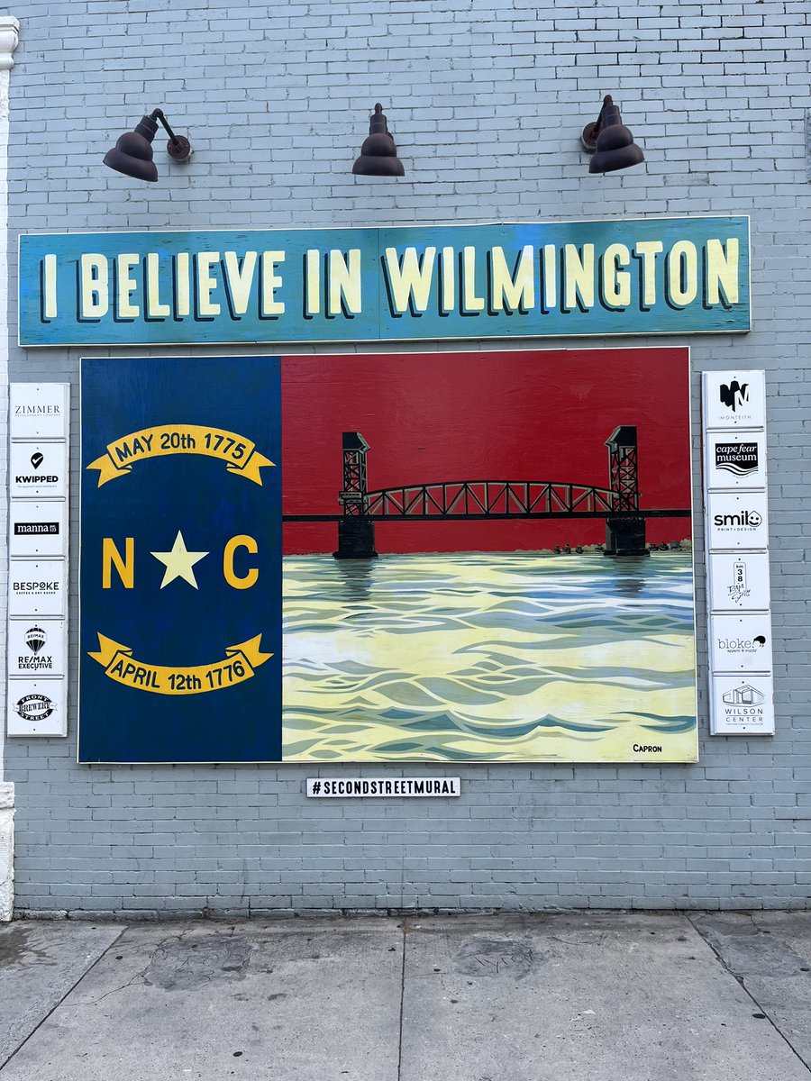 MissWebbNC's tweet photo. I believe in Wilmington! 👏🏻🙌🏻
Do you?! 
#teacherabroad #Wilmington #culturalexchange https://t.co/dElcCWfvOH