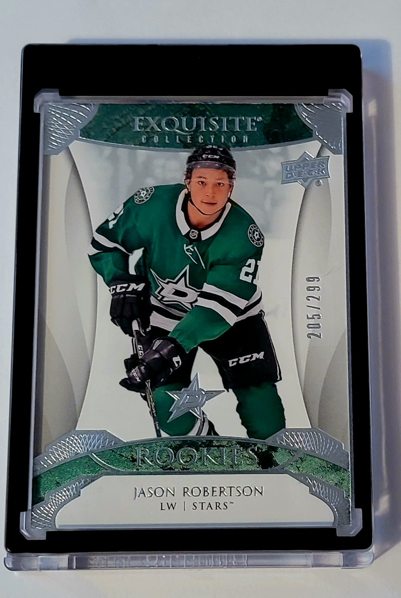 Giveaway 95. Hockey 🏒 is coming soon. 🙌 #LetsGoBuffalo #TexasHockey

1 winner will get a Rasmus Dahlin Ultimate /99 RC and a Jason Robertson Exquisite/299 RC. 💥 

Follow if you are not, retweet and like for a shot. Winner announced on 8/18 by 8pm EST.