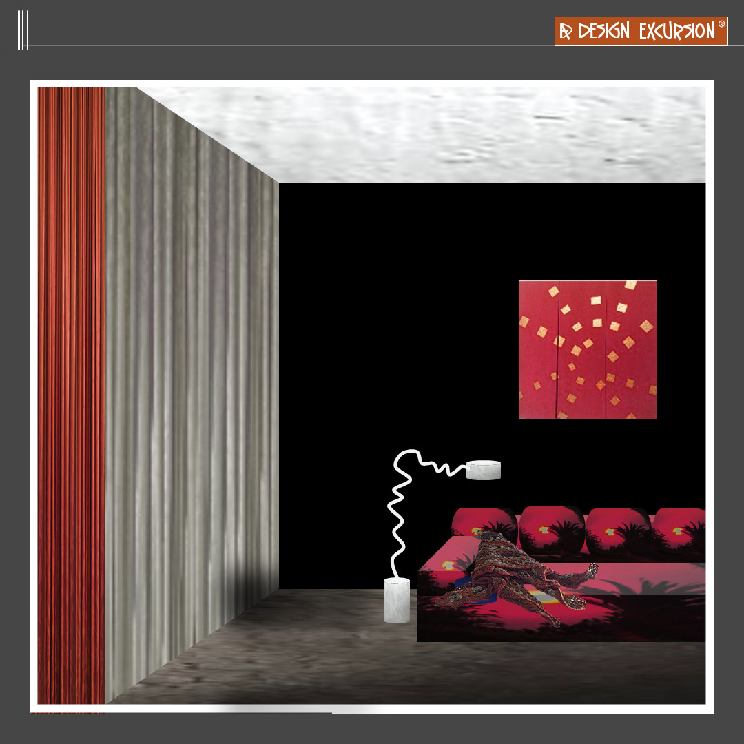 designexcursion's tweet photo. Use bright artwork on a black feature wall for 2023 #ideas #trend2023 #adesignexcursion #Australianart by #jeanenehyles #blackwalls https://t.co/MFxr2qpDOq