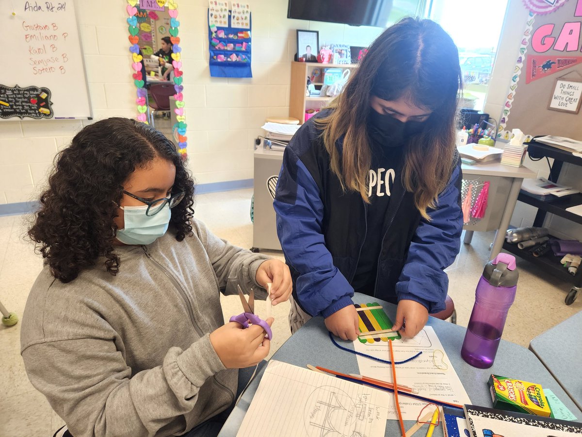It's only day 2 and we are already STEMing. We have not skipped a beat! Today, we designed, built, and tested. Tomorrow, these engineers will redesign to improve their model. #STEMislife #engineers #STEMeducation #buildingmindset <a href="/DrRodriguezElem/">Dr. Rodriguez STEM Academy</a> <a href="/HarlingenCISD/">HCISD</a>