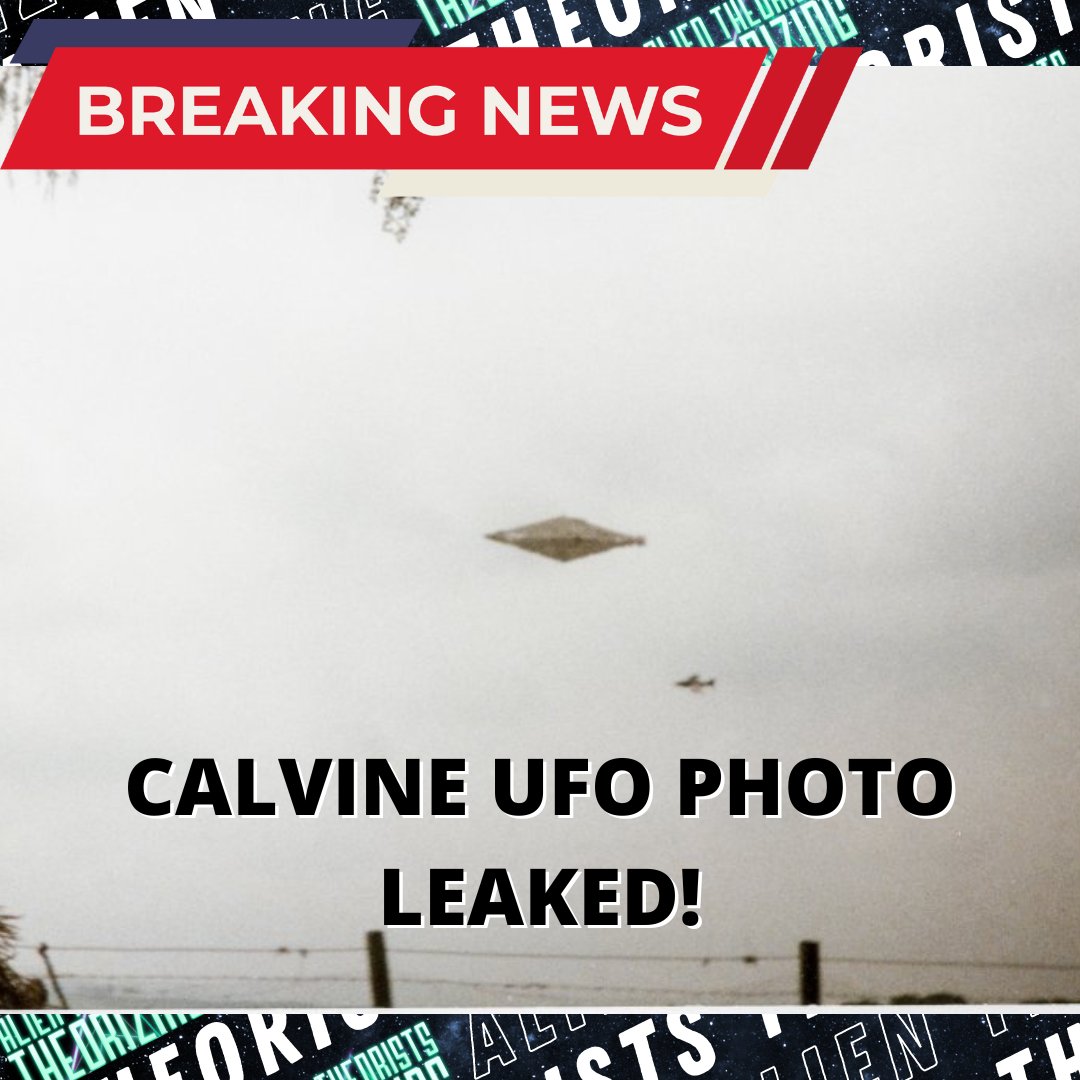 BREAKING NEWS!!! The Calvine UFO photo has been release!  Some our dubbing it the clearest UFO photo of all time! Check out the boys discussing it in a Breaking News Report OUT NOW!  Listen and share your thoughts with us!
 pod.link/1048830863
#UFO #calvineufo #ufotwitter