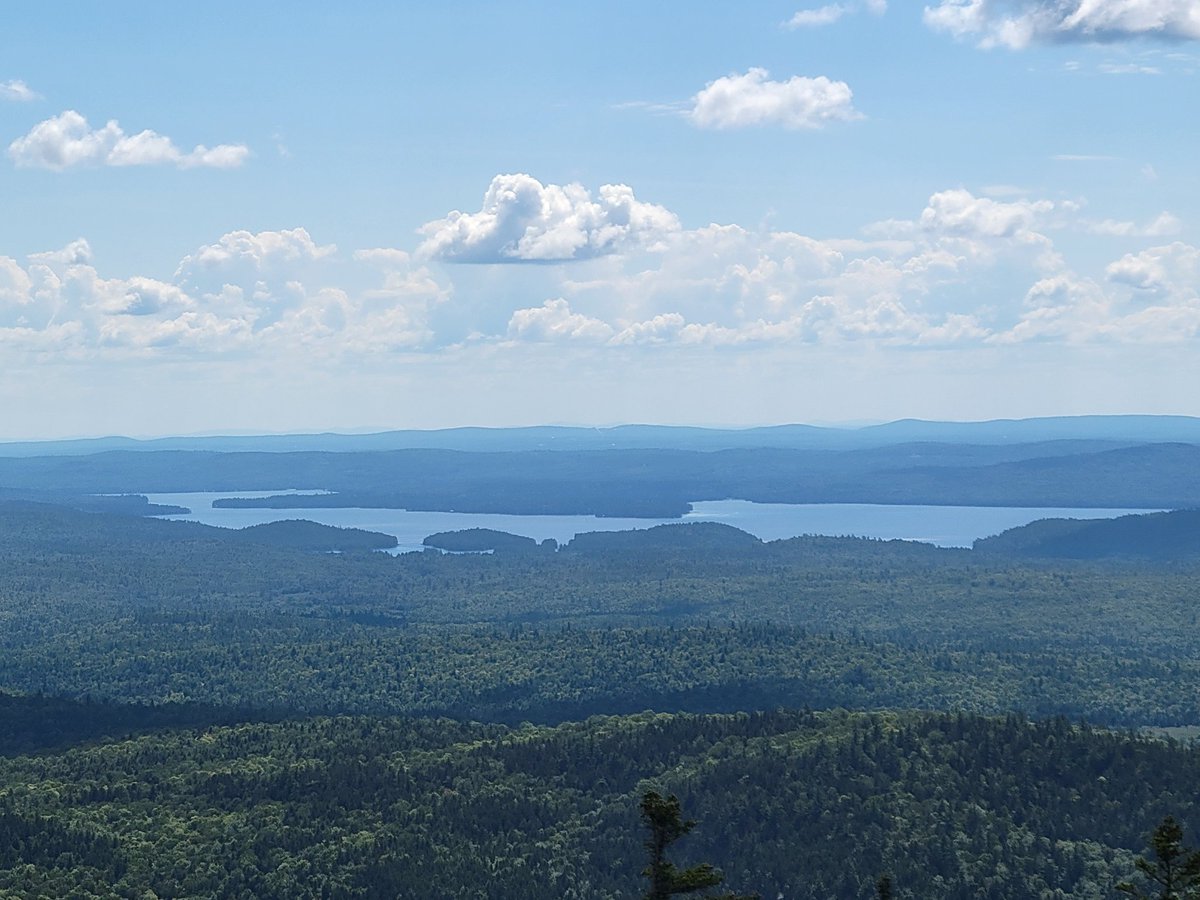 HansonTodd's tweet photo. Yesterday Borestone from Sebec Lake. Today, #SebecLake from #Borestone! https://t.co/NzqEvkUpB3