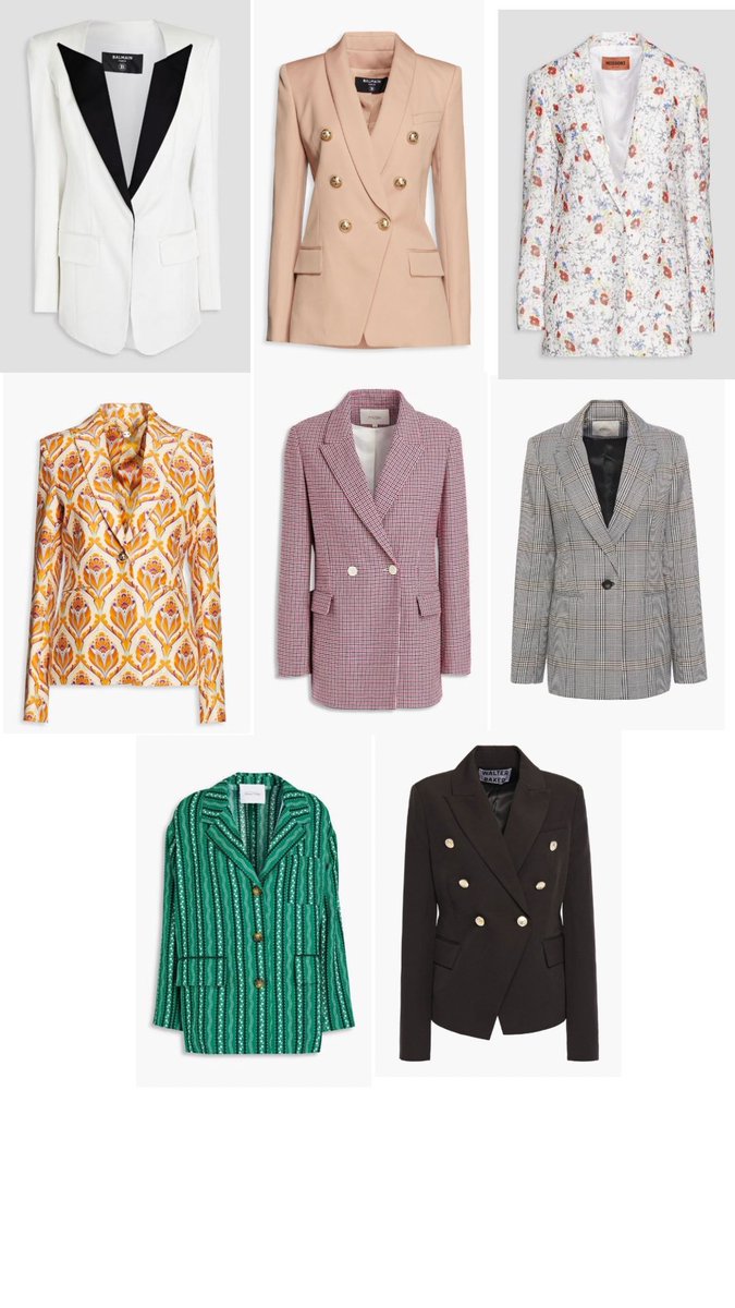 AcapellaStyleM's tweet photo. Ooh I just LOVE a blazer... 

Check out these beauties available from THE OUTNET...

#acapellastylemuseum #fashion #personalstylist #style #styleblogger #blazer #THEOUTNET https://t.co/Ct3swRs6Ed