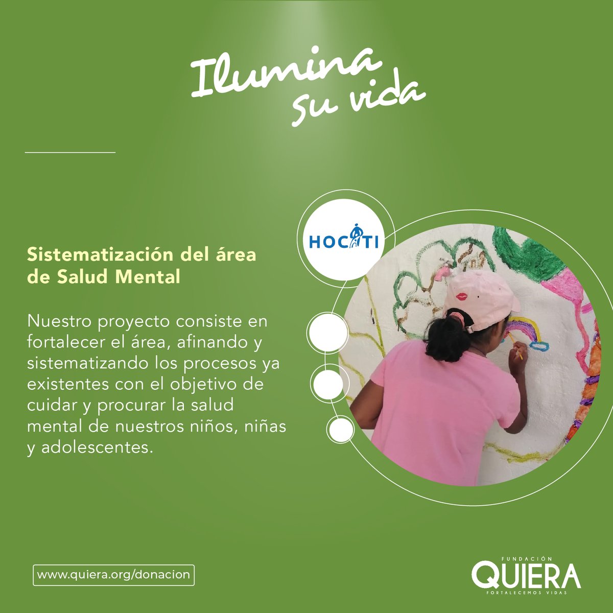 FundacionABM's tweet photo. Con la profesionalización del proyecto de @Hocatis iniciado en enero del 2022, se busca que los niños, niñas y adolescentes sean cuidados y procurados en su #SaludMental.

Conoce más 👉 https://t.co/eOSkg8qTV8 

#IluminaSuVida #TuDonativoAyuda #FortalecemosVidas https://t.co/YuYGWywEUV