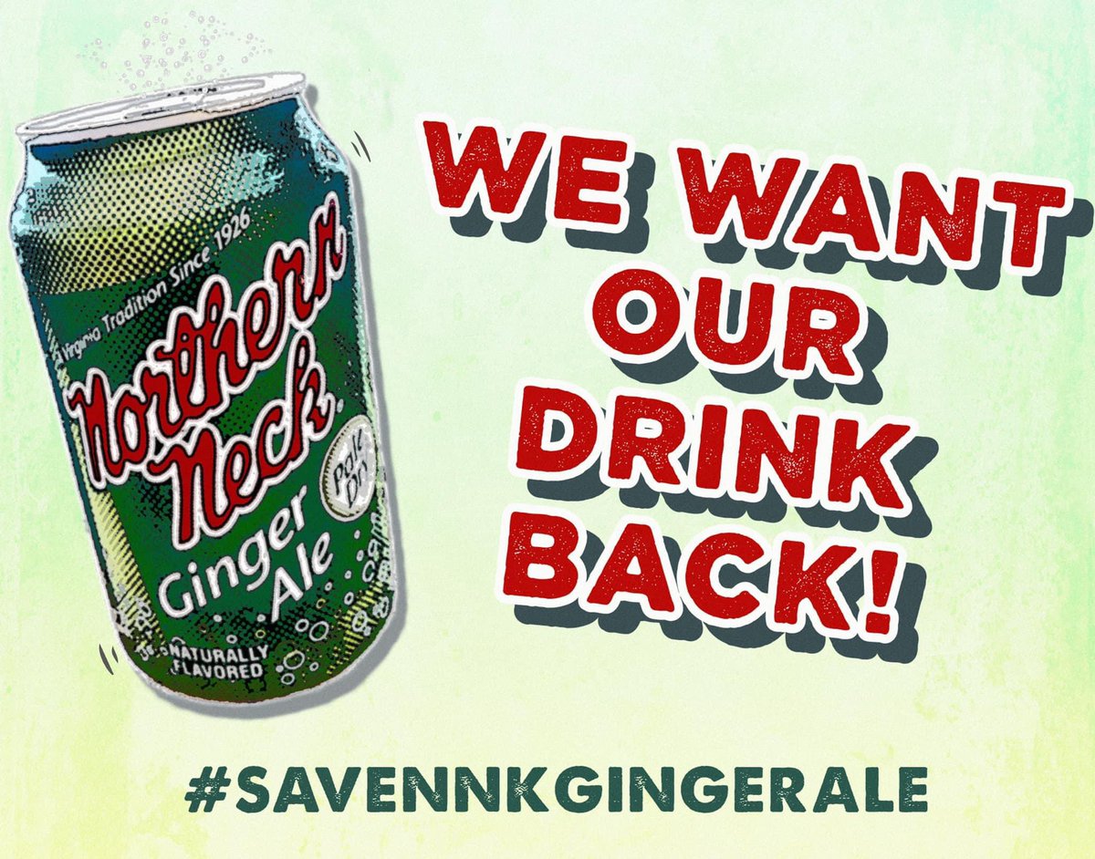 Skinnyminnie15's tweet photo. #SAVENNKGINGERALE @CocaCola @GovernorVA https://t.co/6v8fKGEW5w