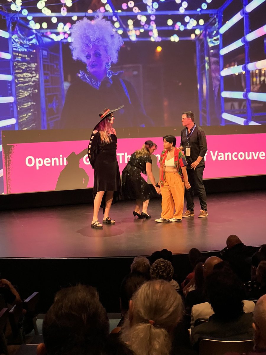 DMSVancouver's tweet photo. The @DMSVancouver was proud to support #LanternFilms opening night premiere of the #EmpressofVancouver  👑 Next available showing is at @VIFFest Sept. 9-15 tix avail https://t.co/KMqlW0Yu9c #queer #queerart #queerfilm #vqff22 #viff22 https://t.co/o8IV4jW78Z