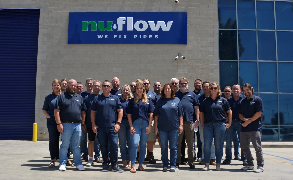 NuFlowTech's tweet photo. Excited to unveil our brand NEW corporate headquarters for #NuFlow Technologies! So happy to have the entire TEAM here to celebrate with us. Huge THANK YOU to everyone who put in the hard work to move to our new #home.
#WeFixPipes #CIPP #nodig #trenchless #trenchlesstechnology https://t.co/OzIsokwof5