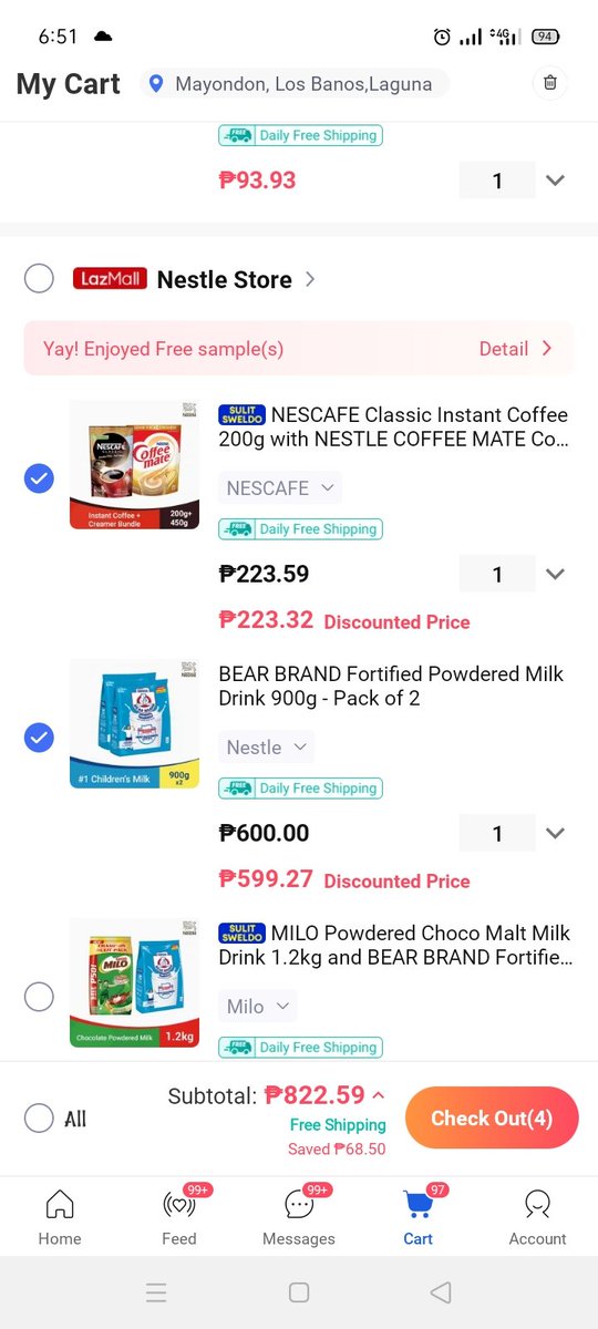 suarezjhen05's tweet photo. @LazadaPH I will add tibay at lakas to life this week! Hoping Po para sa pang araw araw 💙💙💙 #LazadaPH #AddToCartAddToLife https://t.co/YB0NKKfTWD