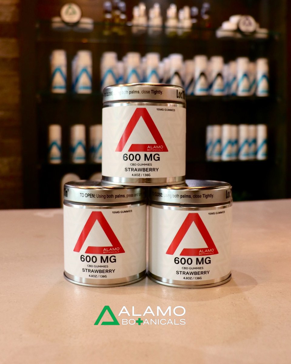 AlamoBotanicals's tweet photo. Alamo Botanicals CBD gummies are a must try! CBD causes no euphoric sensations and is taken by many of our customers for help with relaxation, anxiety, and many other ailments.  We suggest you take CBD as you would a daily supplement. https://t.co/rqUi4MkQWY