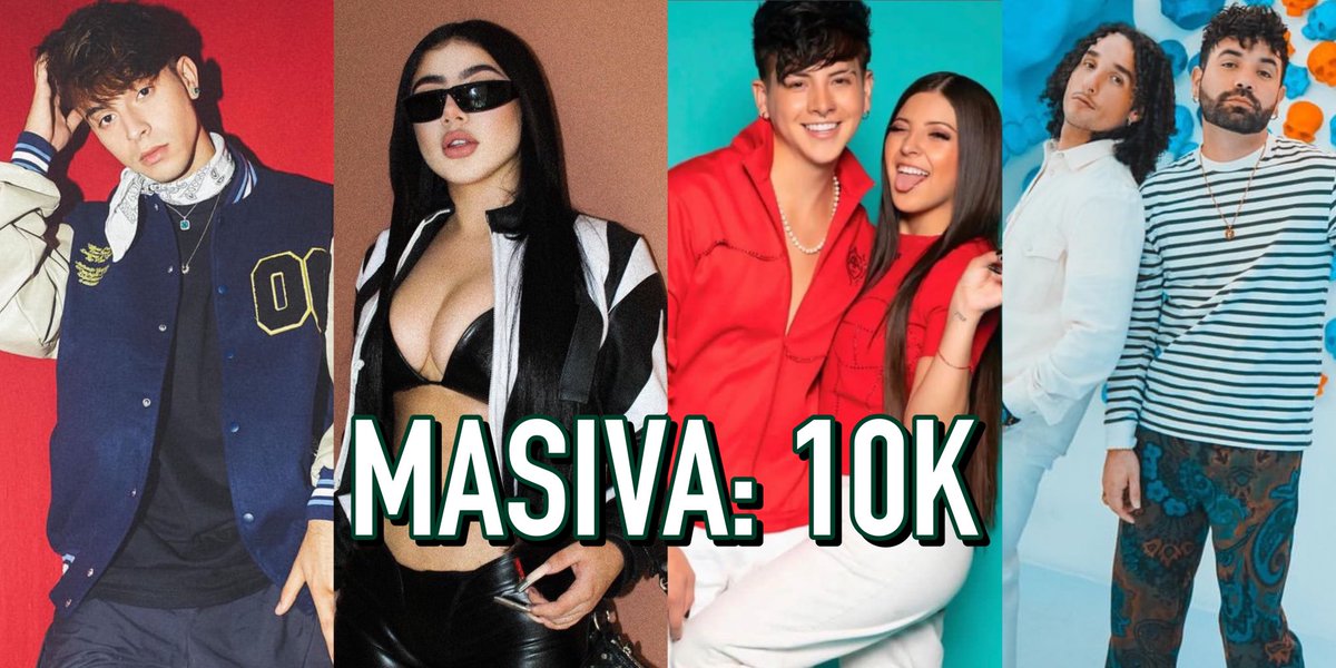 🚨 MASIVA DE FANDOMS
🏁 Meta 10K 
⏰ El menor posible 

Hashtag a utilizar 

#RusherKingARG 
#LosRulesDiversion #IgnaciaAntoniayKevlexd 
#MontPantoja 
#KCAMexico