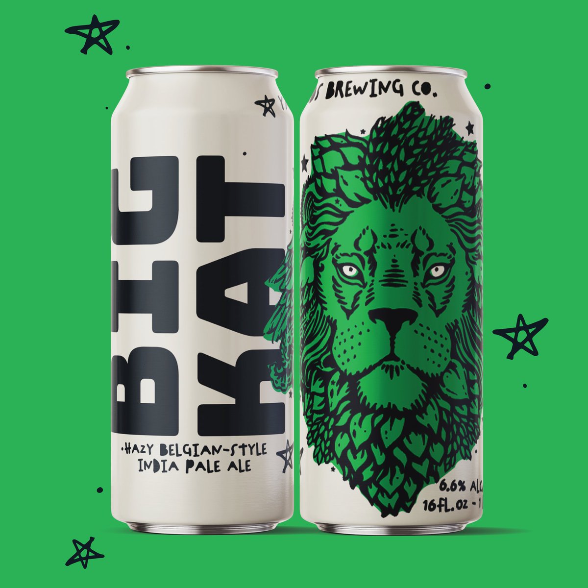 yardsbrew's tweet photo. We aren't kitten, Big Kat Hazy Belgian-style IPA coming this September! https://t.co/lMrNLYzjaX