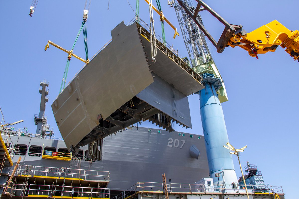 GDNASSCO's tweet photo. Daily views at NASSCO-San Diego.
#NASSCObuilt #shipbuilding #sandiego https://t.co/wkvpYXEudv