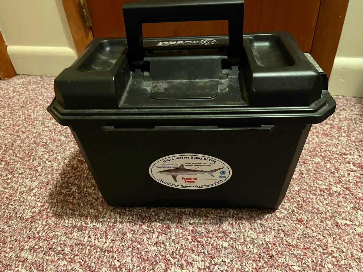Mojoshark's tweet photo. Storage solutions are quintessential for ecological field work, but come in countless shapes, sizes, and decor. What does your #BoxOfScience look like? https://t.co/J3JP58aqm8