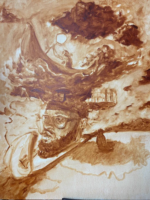 Started a new painting 