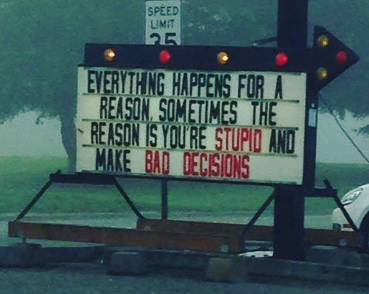 pastorjgkell's tweet photo. God's sovereignty and man's responsibility masterfully summarized in one sign. https://t.co/tAFppuGUAw