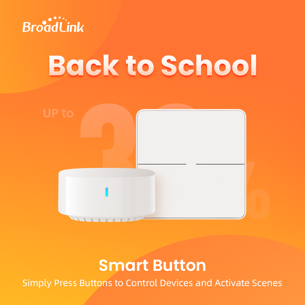 broadlink_intl's tweet photo. Use #BroadLink sensors to trigger other devices and automate your home!
Our Back to School sale is still going on😝. Save with #BroadLink and make your home smarter.
✨Shop via Amazon: https://t.co/5D8hRe838L
#backtoschool #smarthome https://t.co/aOmnZMQvqJ