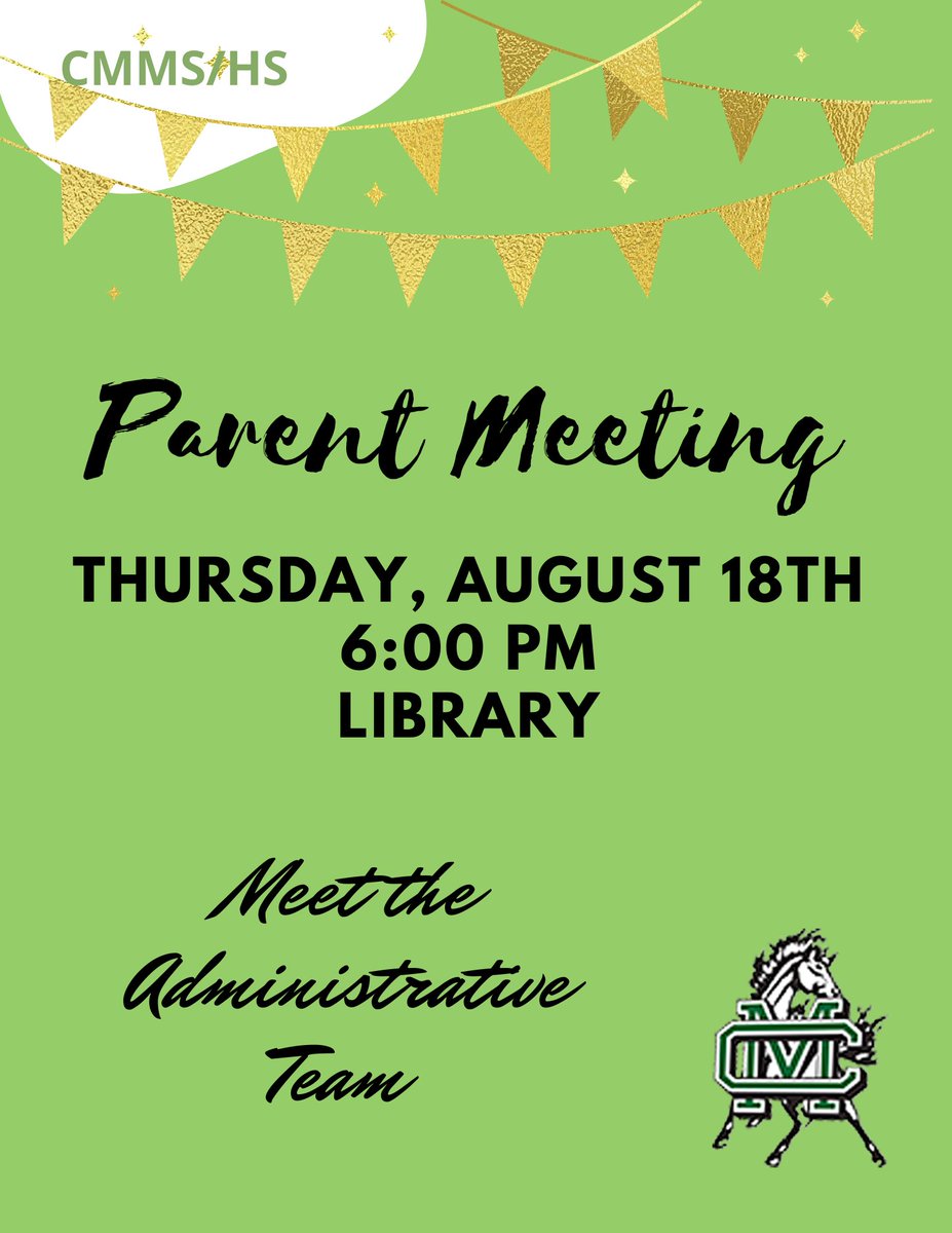 #MesaNation Parent Meeting 8/18/22 @ 6:00 p.m. @nmusd @MesaHSPrincipal @MesaMSPrincipal #saddleup