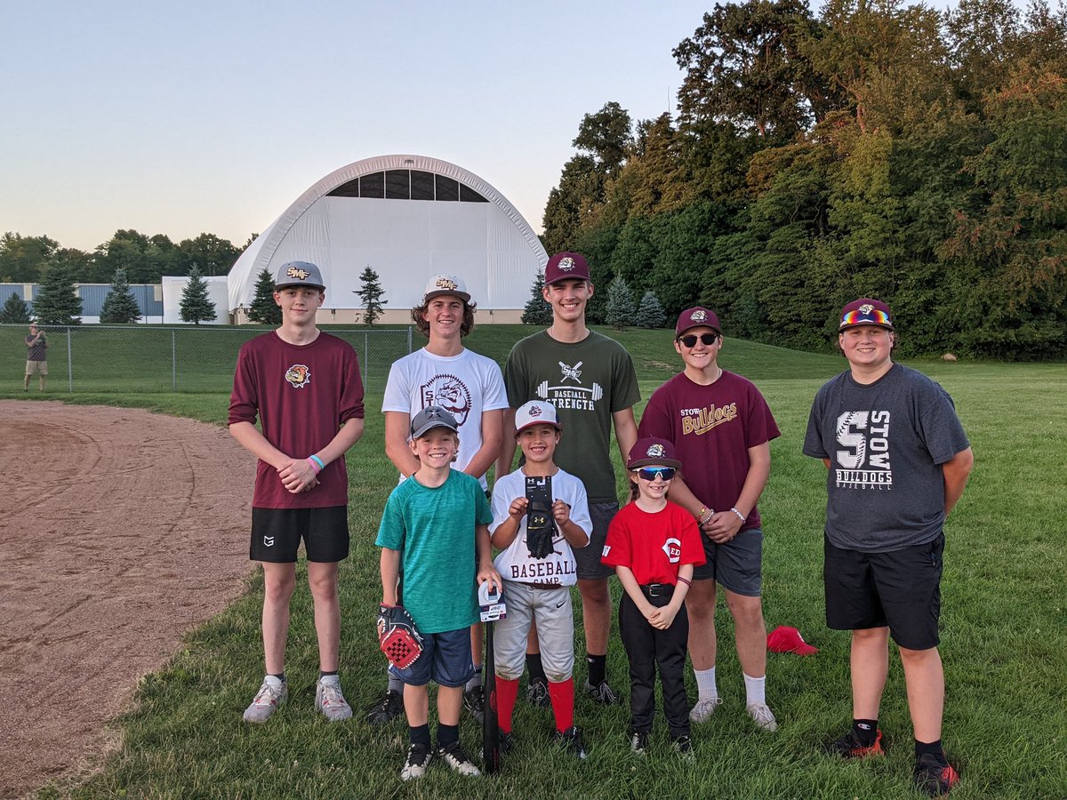 2022 Camp Award winner for our 7-8 group. Great job everyone! <a href="/dmisitig/">Dan Misitigh</a>
<a href="/StowYouthBB/">Stow Youth Baseball</a> <a href="/SMFSchools/">SMFSchools</a>
<a href="/StowTravelDawgs/">Stow Travel Baseball</a> <a href="/SMFSports/">SMFSports</a>

Best defender: Andrew Martin
Best effort: Conner Reese
Best attitude: Lexi  Hawk