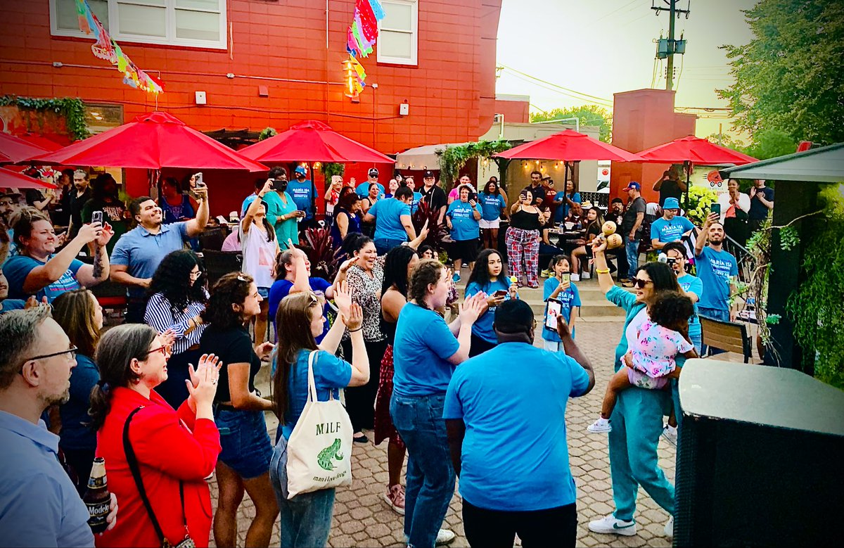 MariaIsa's tweet photo. 1 Week Ago. Celebrando en mi barrio. Village. Siempre Pa’lante, siempre! ✊🏽#PaLaRaza #PeopleForMariaIsa #Barrio #District65B #WestSide #SaintPaul https://t.co/3GjFKC2tdv THE TIME IS HERE. THE TIME IS NOW! https://t.co/21Nr6bRLmH