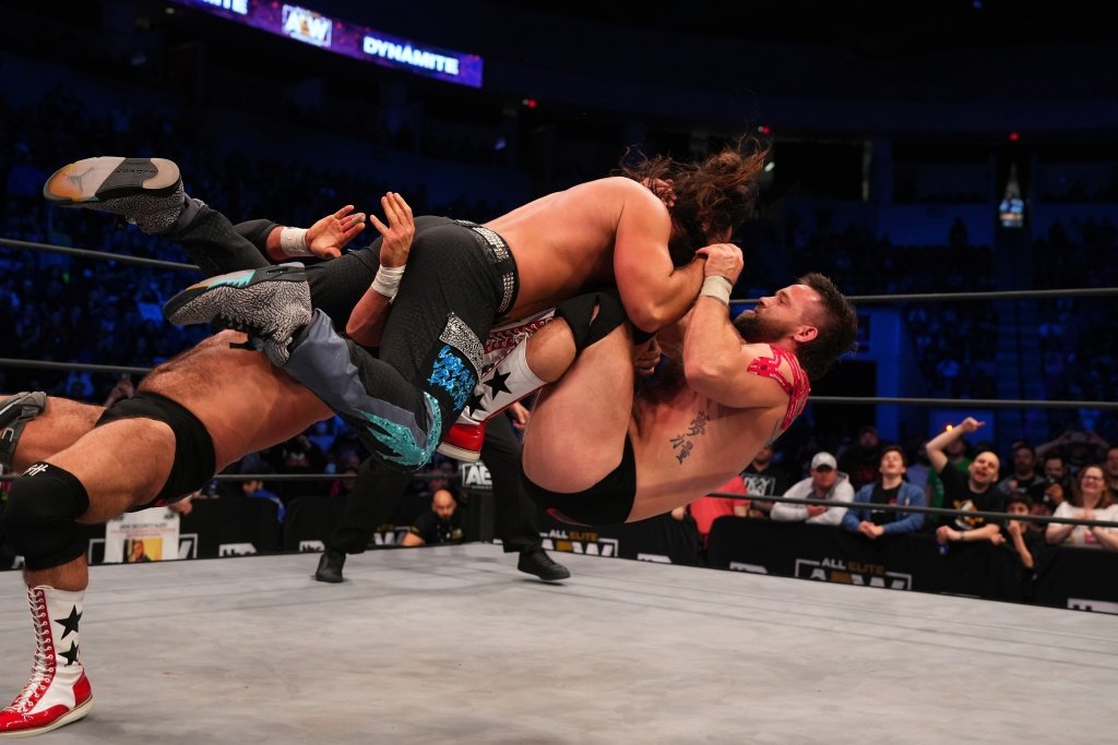 adfreeshows's tweet photo. 🚨 BONUS #ARN! 🔥
This month, @TheArnShow & @JonAlba are looking back to the April 6th episode of #AEWDynamite to pick apart the instant classic between FTR & The Young Bucks!
Available at #Slapnut level and above only on https://t.co/5v6Q3sv3sk https://t.co/lRQ59A1k4W
