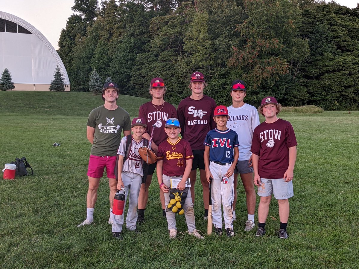 2022 Camp Award winner for our 11-12 group. Great job everyone! <a href="/dmisitig/">Dan Misitigh</a>
<a href="/StowYouthBB/">Stow Youth Baseball</a> <a href="/SMFSchools/">SMFSchools</a>
<a href="/StowTravelDawgs/">Stow Travel Baseball</a> <a href="/SMFSports/">SMFSports</a>

Best defender: Zach Prosser
Best effort: Landon Dujanovic
Best attitude: Jacob Hamilton
