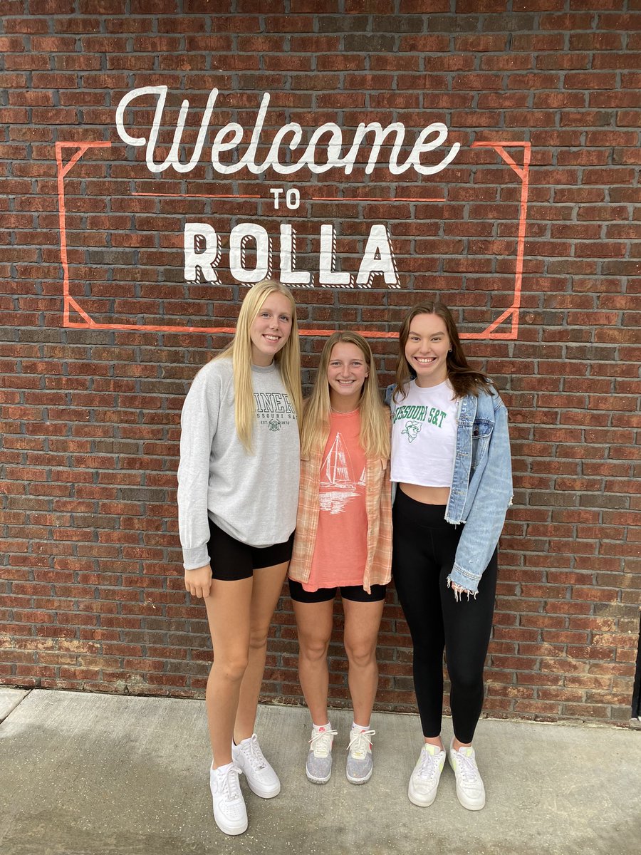 S&T Women's Basketball (@miners_wbb) on Twitter photo We are pumped to have our freshmen on campus! <a href="/m_luebbering/">Morgan Luebbering</a> <a href="/Annafin2022/">Anna Finley</a> <a href="/madikerrigan_/">Madi Kerrigan</a>
#GoalMine #KeepDigging We are pumped to have our freshmen on campus! <a href="/m_luebbering/">Morgan Luebbering</a> <a href="/Annafin2022/">Anna Finley</a> <a href="/madikerrigan_/">Madi Kerrigan</a>
#GoalMine #KeepDigging