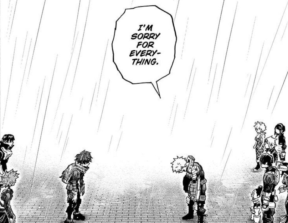 BnHWiki's tweet photo. Se cumple un año de la disculpa de Bakugo hacía Deku.
#MyHeroAcademia #BokuNoHeroAcademia https://t.co/KkWU7n8Epk