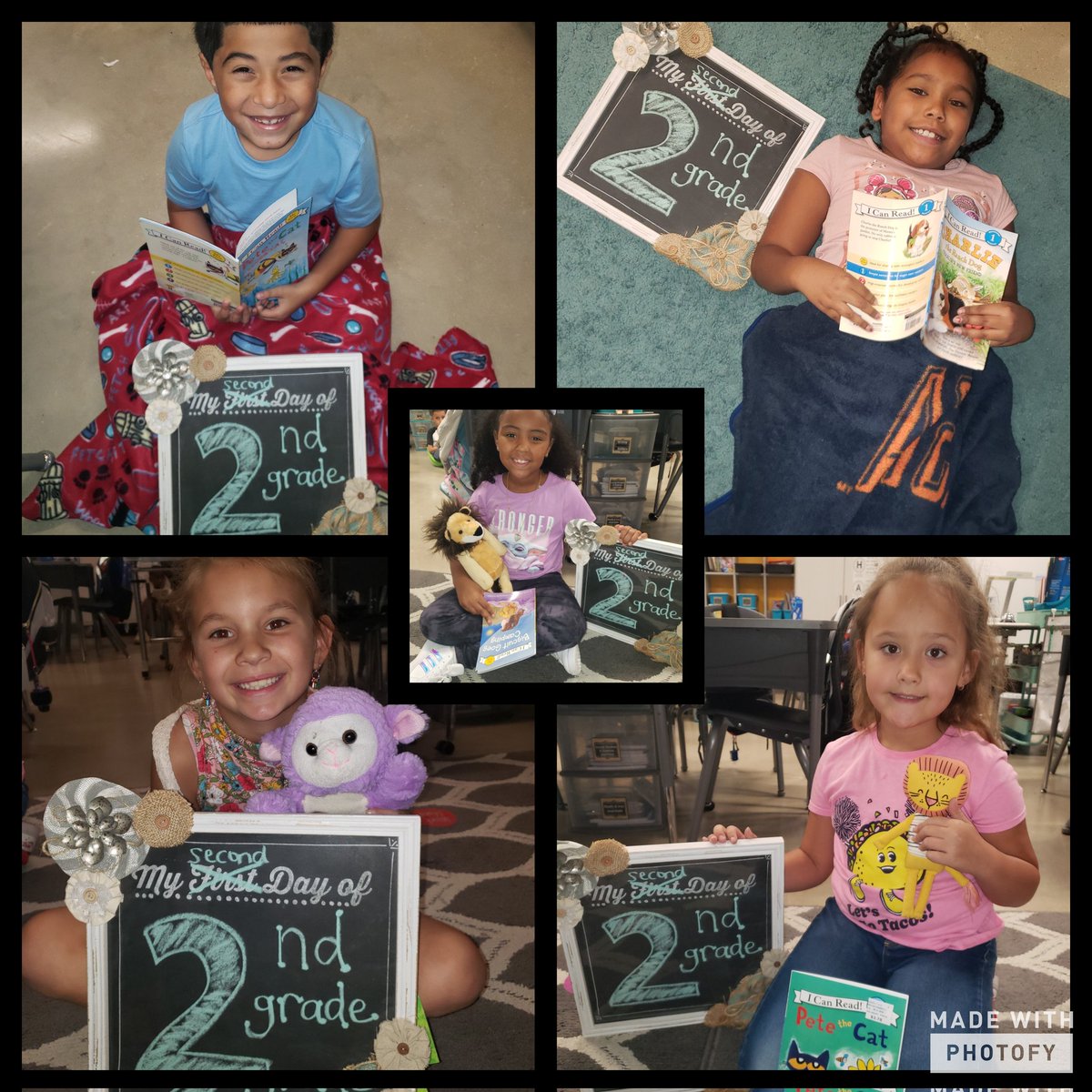 mrs_pompaclass's tweet photo. Second day of 2nd grade is my FAVORITE day especially when we are able to get cozy with a good book AND a comfy accessory too!!!
#Pompa2ndgrade #TraditionTitans https://t.co/VJRXoTjOz3