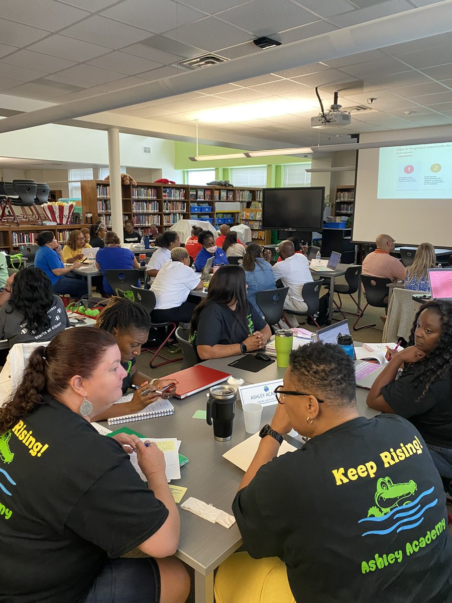 Dr_TBJ's tweet photo. Our first Inspire Institute was a hit!  Joy was combined with learning.  Inspire 340 rocks in @wsfcs .  I’m so proud of our district and this amazing learning community. #inspire340transcend https://t.co/lnMPbtHKj9