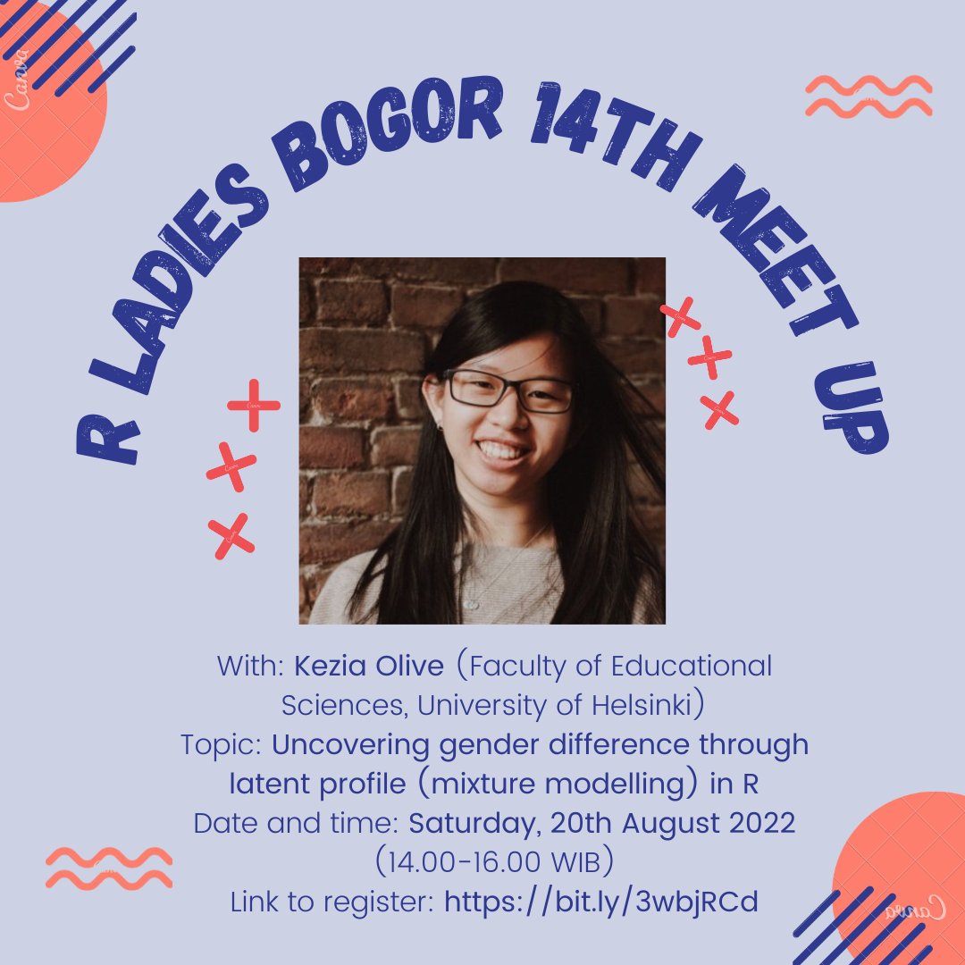 Hai semua! Yuks gabung R Ladies Bogor weekend ini! Silakan isi pendaftaran di link berikut ya 😁 #RLadies #RLadiesBogor
bit.ly/3wbjRCd