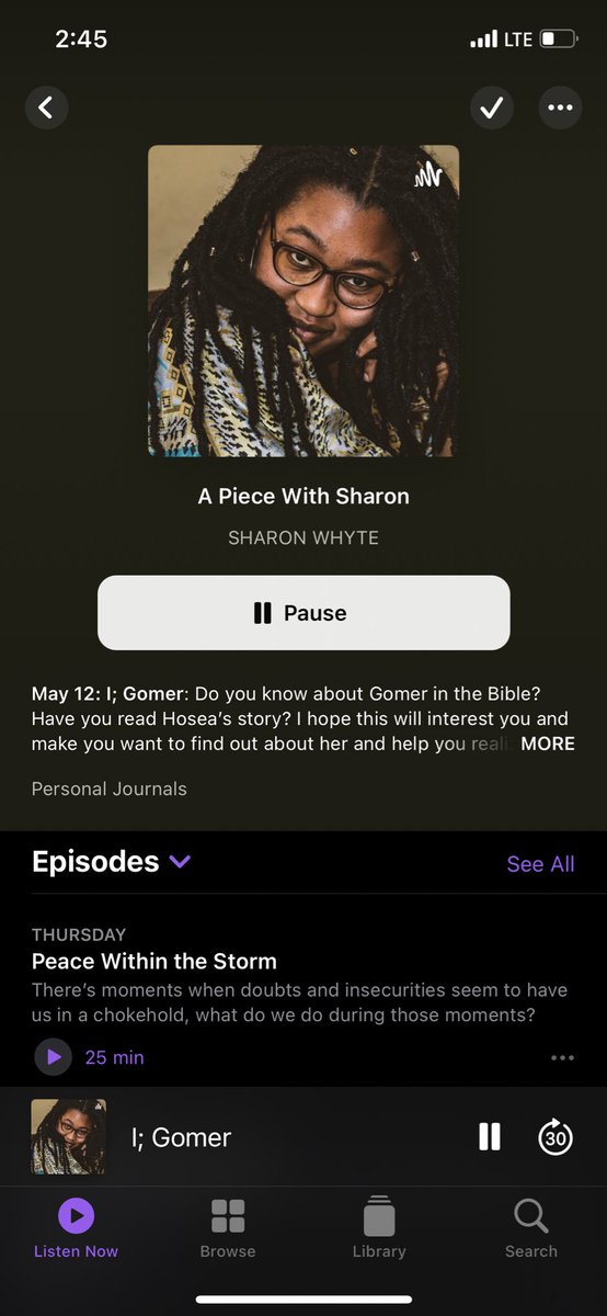 callmeblaqgenda's tweet photo. So few days ago I started searching for stuffs on anxiety and how I could work on it or make it stop but stumbled on something else; this piece of podcast is a great one and currently my favorite😍 @SharonTWhyte #iamaworkinprogress https://t.co/q28mLCicKx