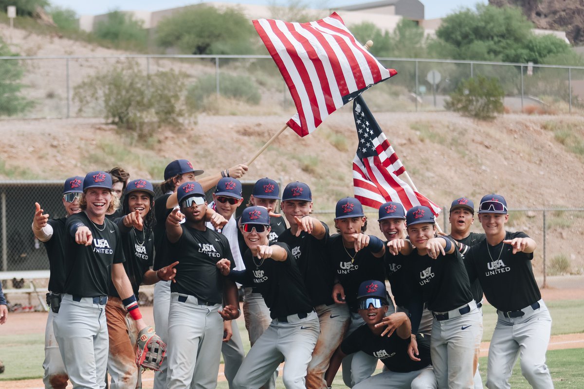 USABaseball15U's tweet photo. Take a look back at some of the top moments from National Team Training Camp Phase ☝️

📸: https://t.co/EA2LG8FPsk https://t.co/pA7rCnfyWY