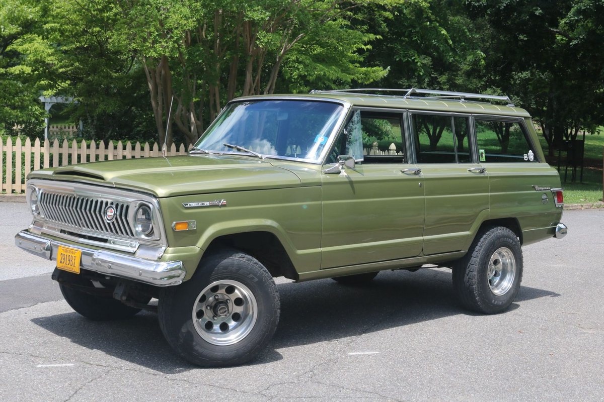 Now live at BaT Auctions: 1969 Jeep Wagoneer. bringatrailer.com/listing/1969-j…