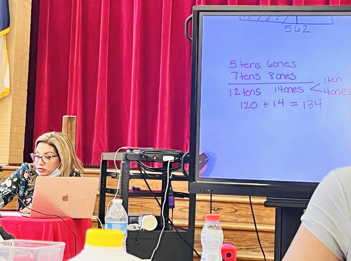 marisolibueno's tweet photo. Gained a wealth of content area knowledge from the one and only, Ms. Dana from @Vontoure_Math! Always my favorite! Ready to implement all these math strategies in the classroom @CorneliusElem. 🐾 I am committed to building my students’ #mathesteem 🧮➕➖➗✖️🟰 https://t.co/qhiUvjzSsM