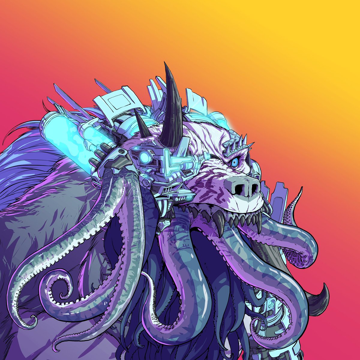 varunkant618's tweet photo. I do not understand anyone who is sleeping on @MechaChaoticNFT and its Minister of Chaos, @EthanSBrewerton. https://t.co/FU3gHMBCgE