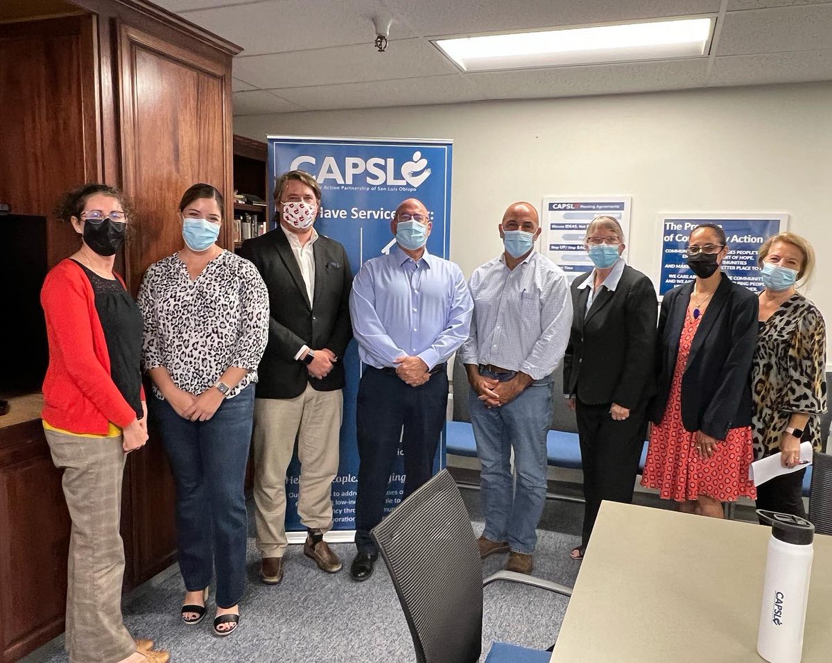 CAP_slo's tweet photo. Thank you, Jimmy Panetta, for stopping by CAPSLO’s main office and the Adult Day Center yesterday! We appreciate your time and support! #capslo #slocounty #communityactionworks https://t.co/hxK5cfUOm4