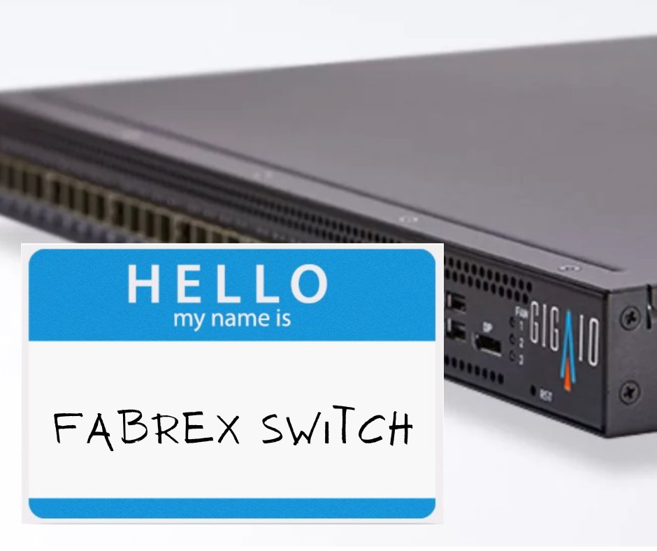 giga_io's tweet photo. Hello, my name is FabreX Switch. I am the fundamental building block of the FabreX network for true CDI. I like long walks and people who understand sarcastic posts from inanimate objects. 👋 #FabreX #computingsolutions #composableinfrastructure
https://t.co/OaeHBmOSgb https://t.co/N9jqSFE2IU