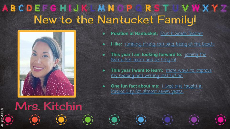 Nantucketaacps's tweet image. With a new year comes some new Starfish to the family!  Join us in welcoming Ms. Garner, Mrs. Georgopalis, and Mrs. Kitchin.