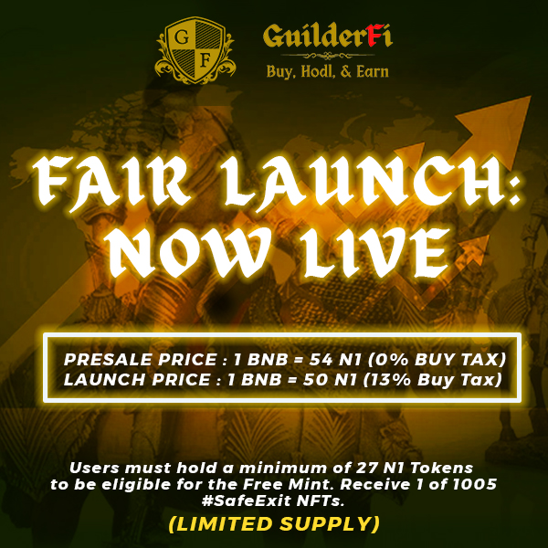 GuilderFi | Protocol NOW LIVE 🗡 tweet media