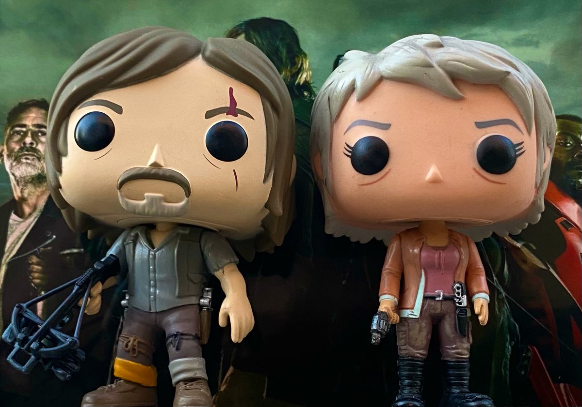 SkymiiboTWD's tweet photo. #FunkoPhotoADayChallenge Day 2: Funko Family! The only 2 characters to be on all 11 seasons of #TWD! 🔥🔥 

@funko @WalkingDead_AMC 
#TheWalkingDead #Funko #TWDFunko https://t.co/fIegZgKjvr