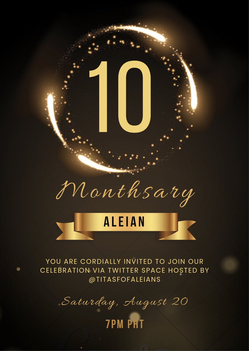 titasofaleians's tweet photo. Save the date. 🤎 https://t.co/iWHnfQbpPp