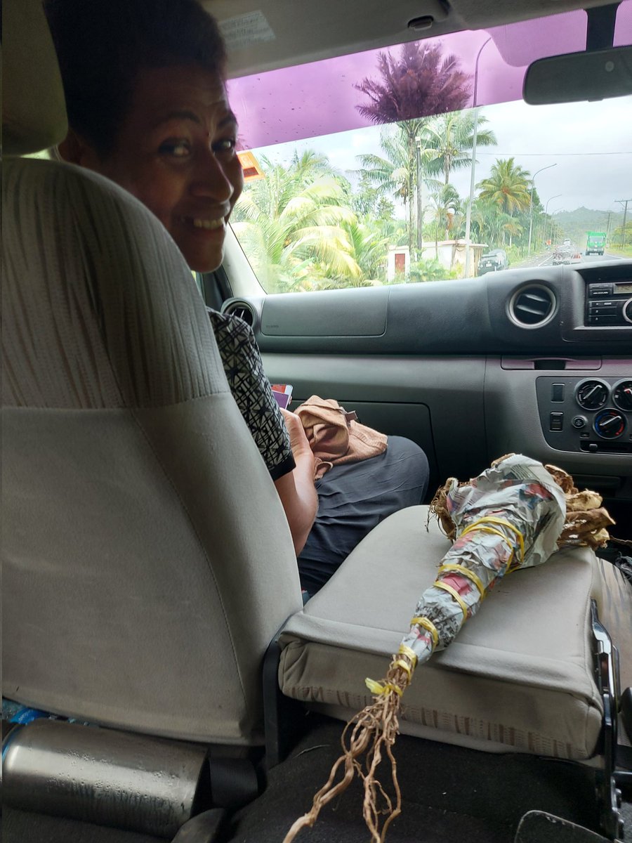 STPCoalitionPac's tweet photo. On the road today with #PIFA4CJ movement-led committee member Frances Namoumou of @lotupasifika to meet and learn from women of #Togoru community #feministclimatejustice #listen #learn https://t.co/MPRHsr2DIF