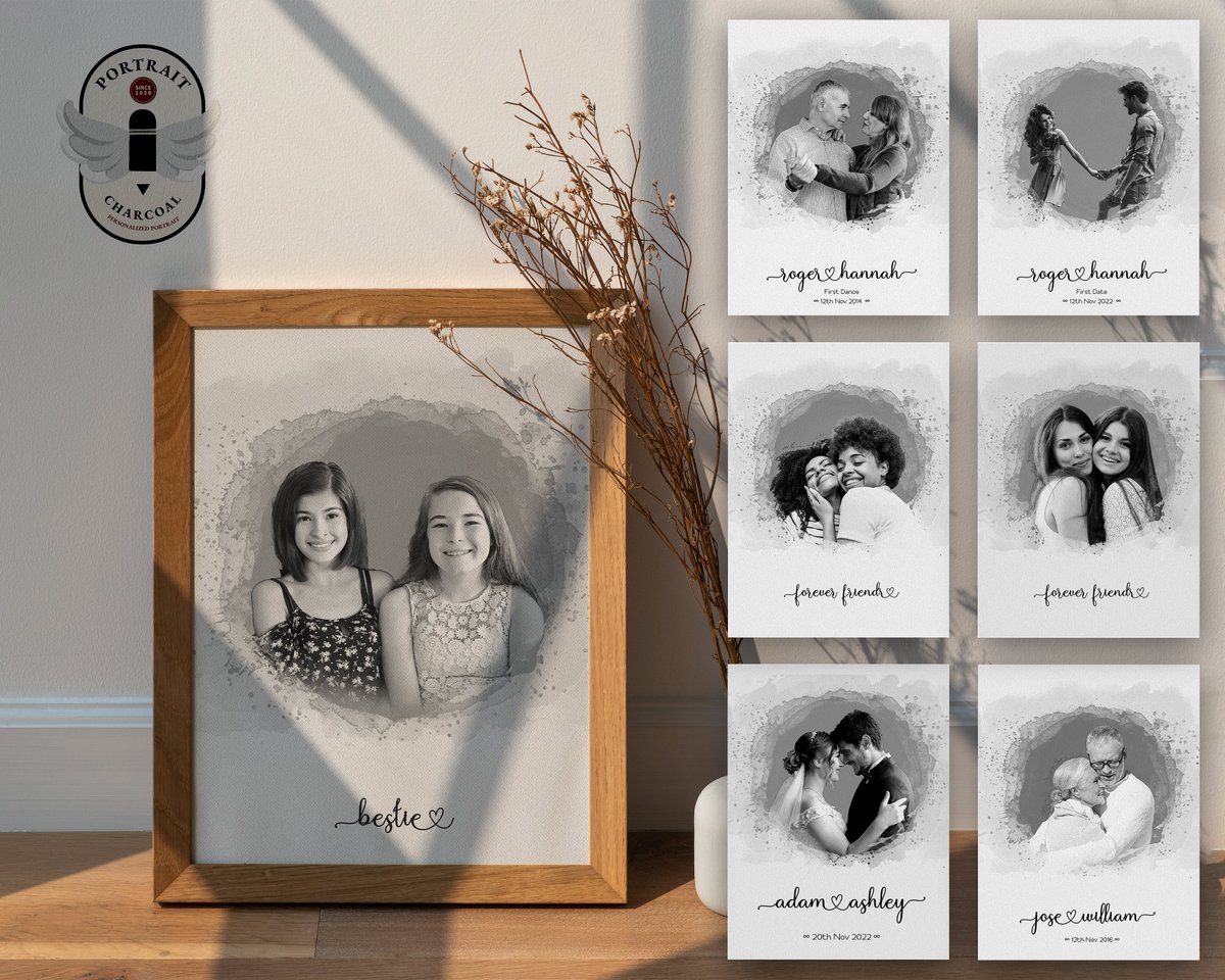 PortraitCharcoal tweet media